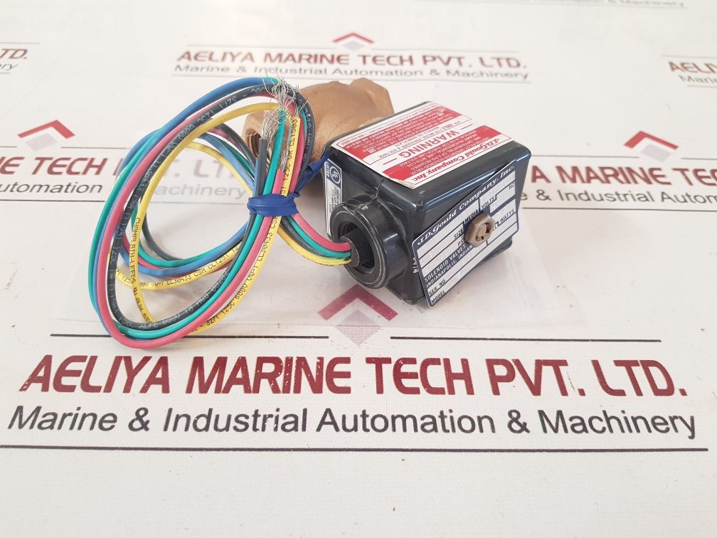 J.D Gould M3V Solenoid Valve 120/240Vac 60Hz