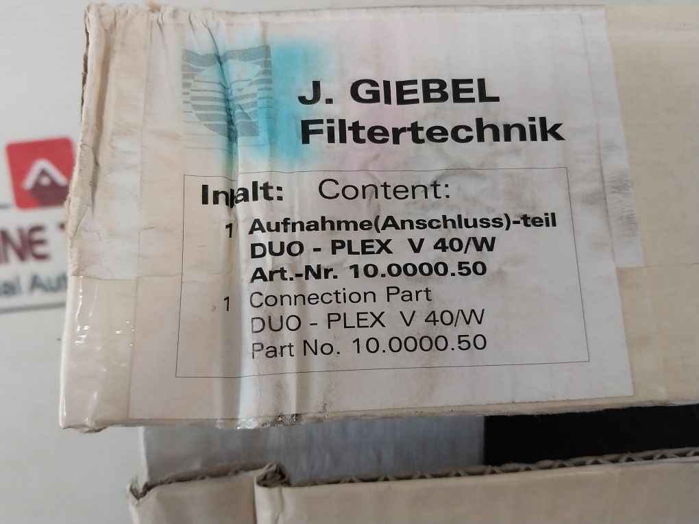 J.Giebel Filtertechnik Duo-plex V 40-w, Duo-plex V 401-w Absorber Kit