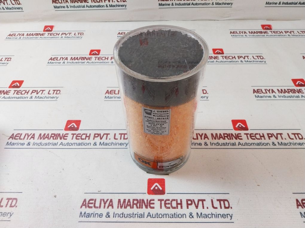 J.Giebel Filtertechnik Duo-plex V 401-w Adsorber Cartridge Set