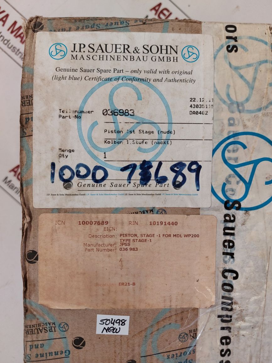 J.P. Sauer & Sohn 036983 Piston
