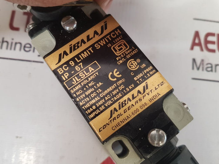 Jaibalaji Bc 9 Limit Switch