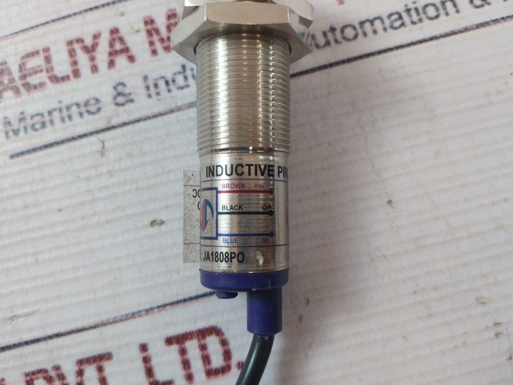 Jain Automation Ja1808Po Inductive Proximity Sensor Switch