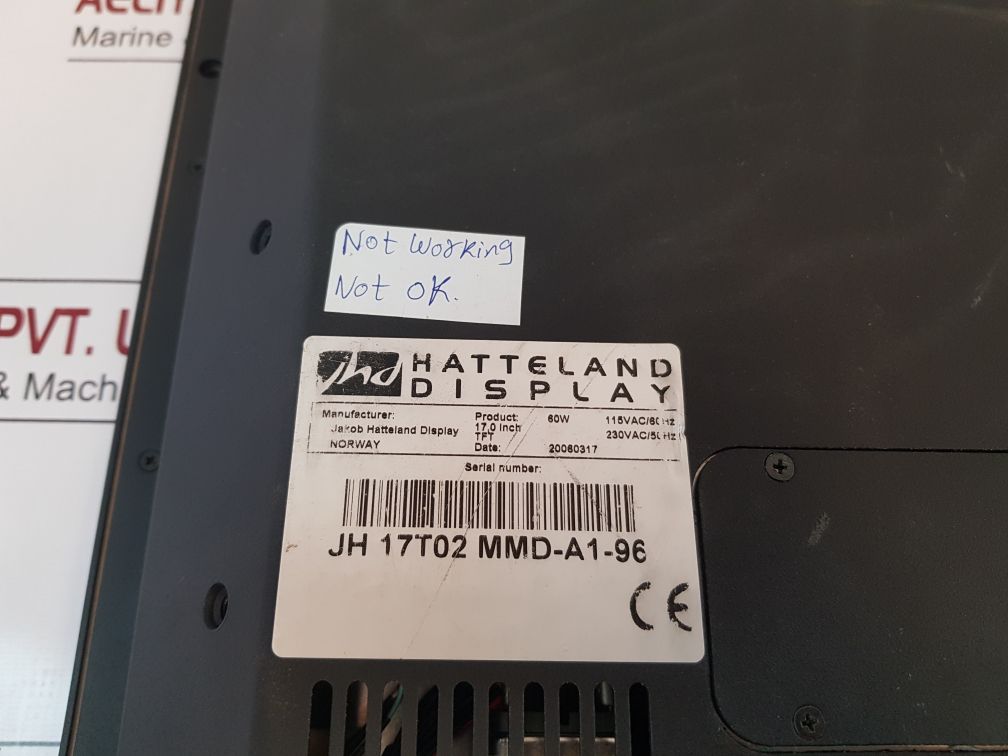Jakob Hatteland Display 17,0 Inch Tft