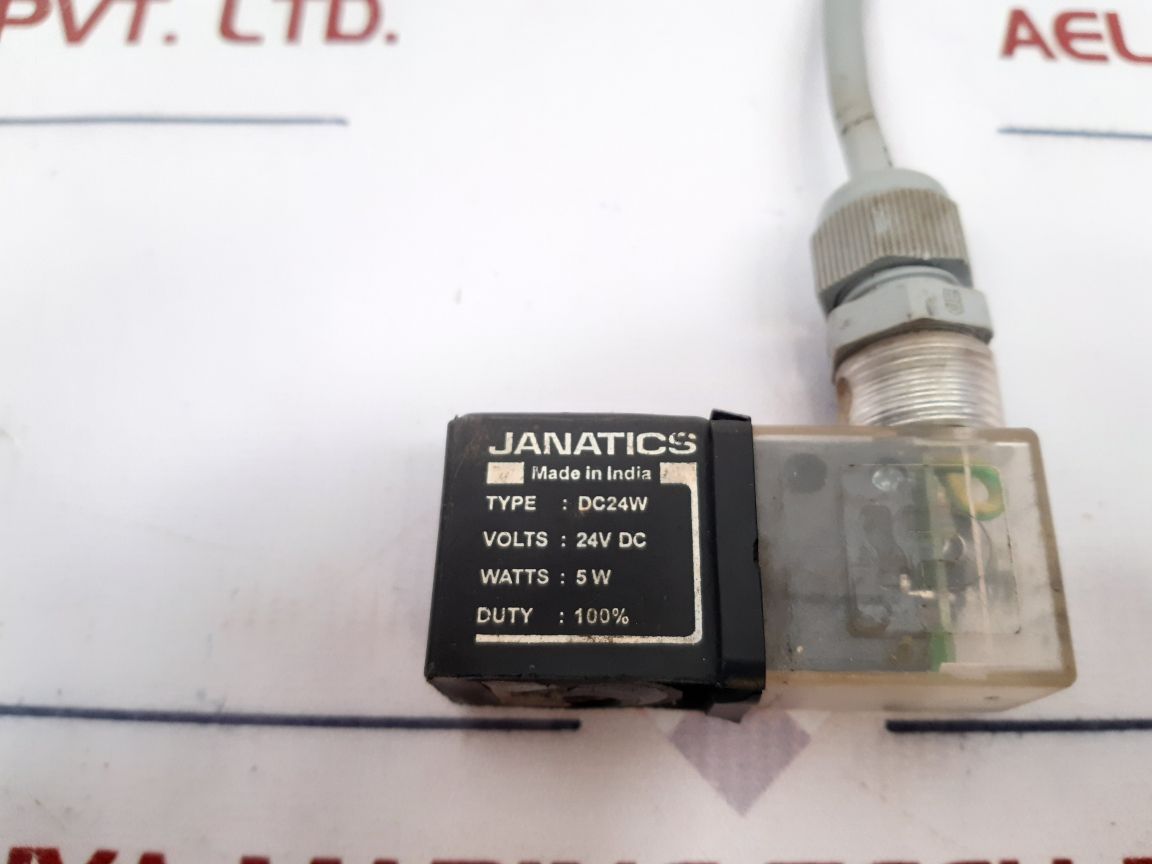 Janatics Dc24W Solenoid Valve Coil