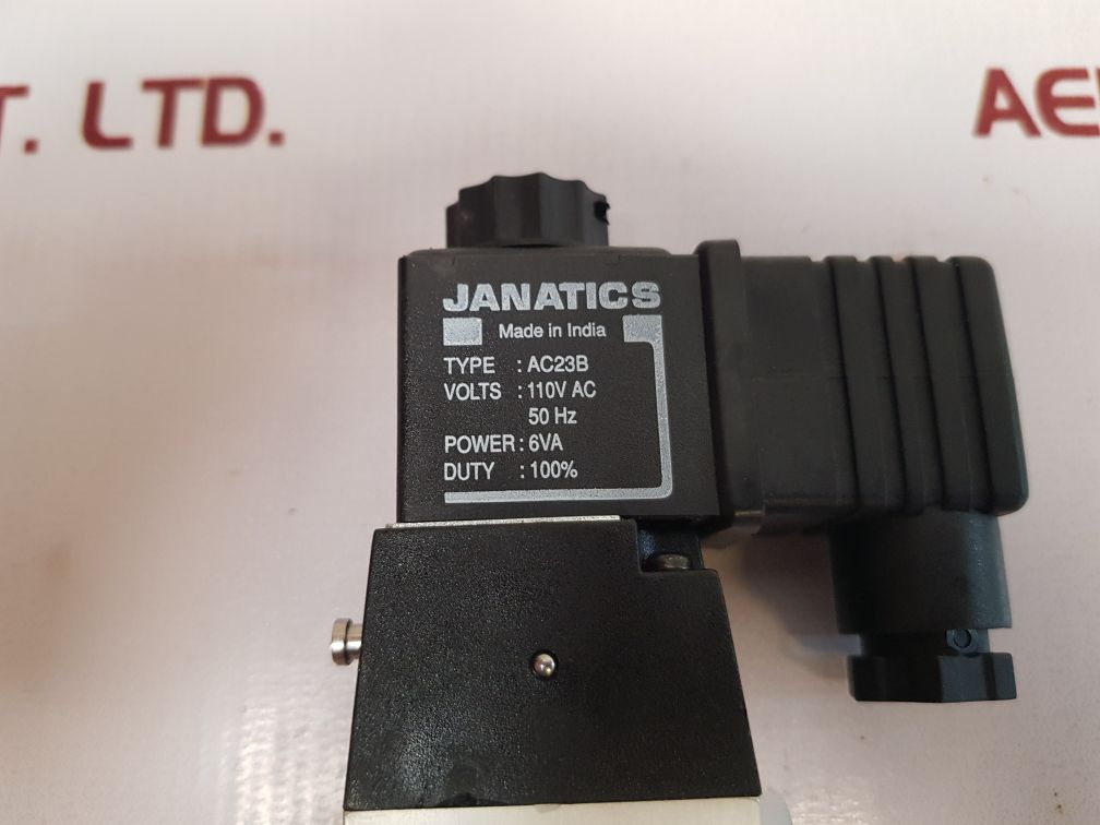 Janatics Ds255Sr61-a Solenoid Valve 2-10 Bar