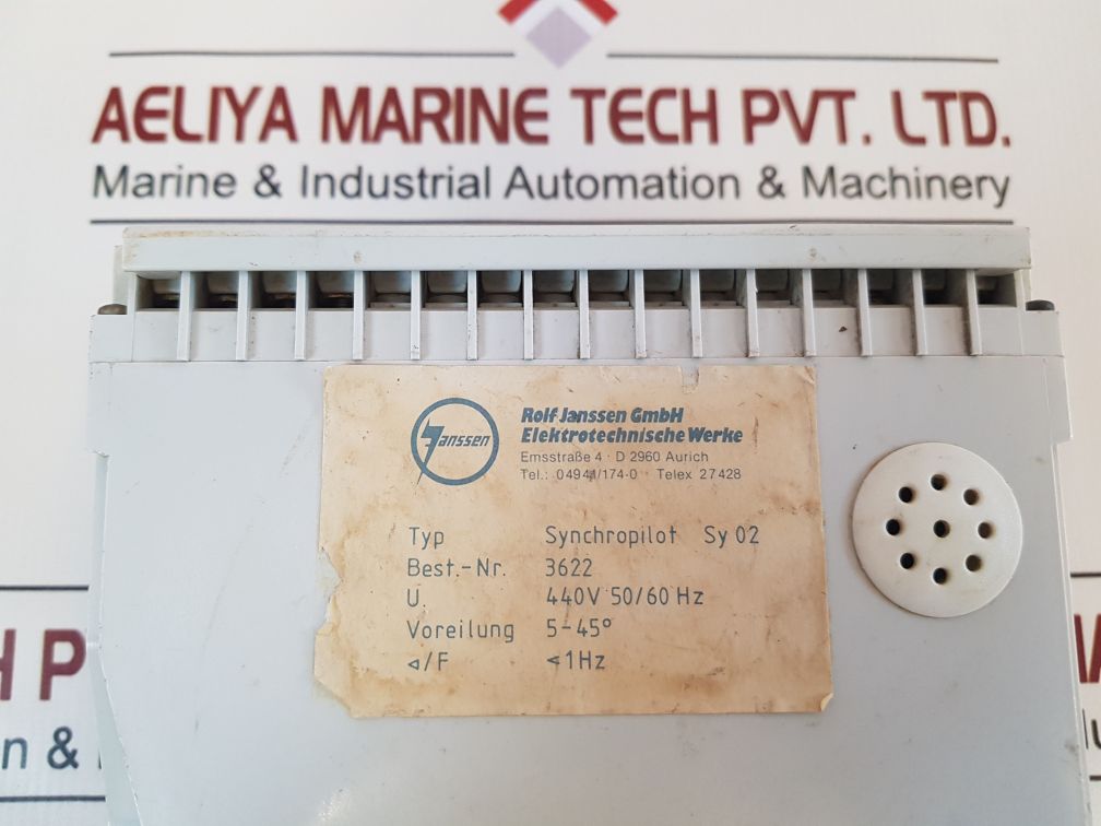 Janssen Synchropilot Sy 02