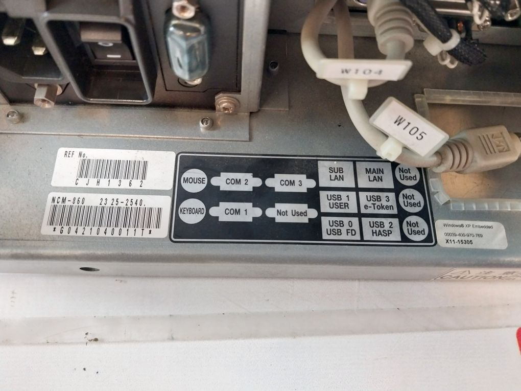Japan Radio Ncm-860 Main Control Unit
