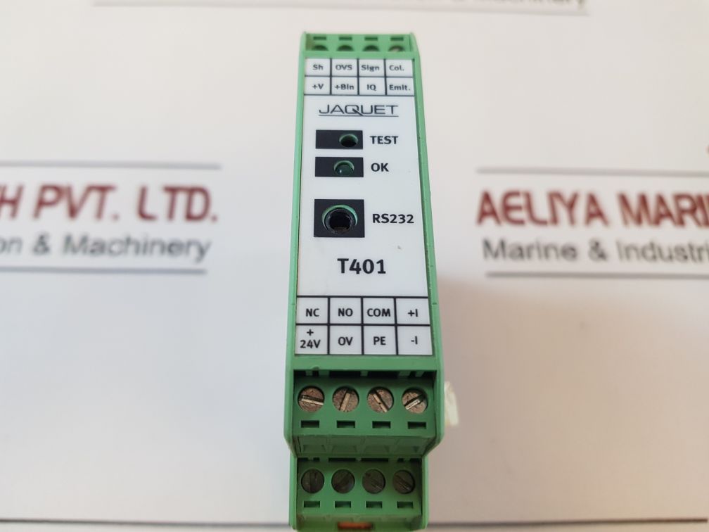 Jaquet T401 Current Output & Relay

