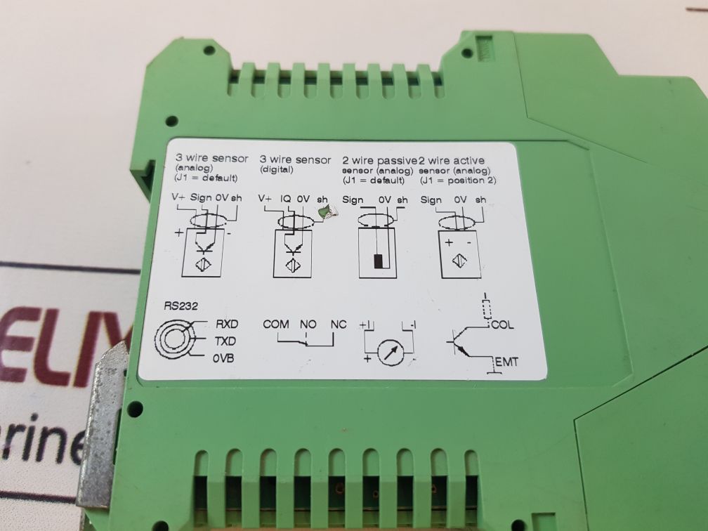 Jaquet T401 Current Output & Relay
