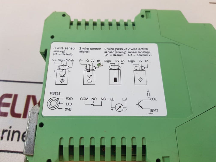 Jaquet T401 Current Output & Relay
