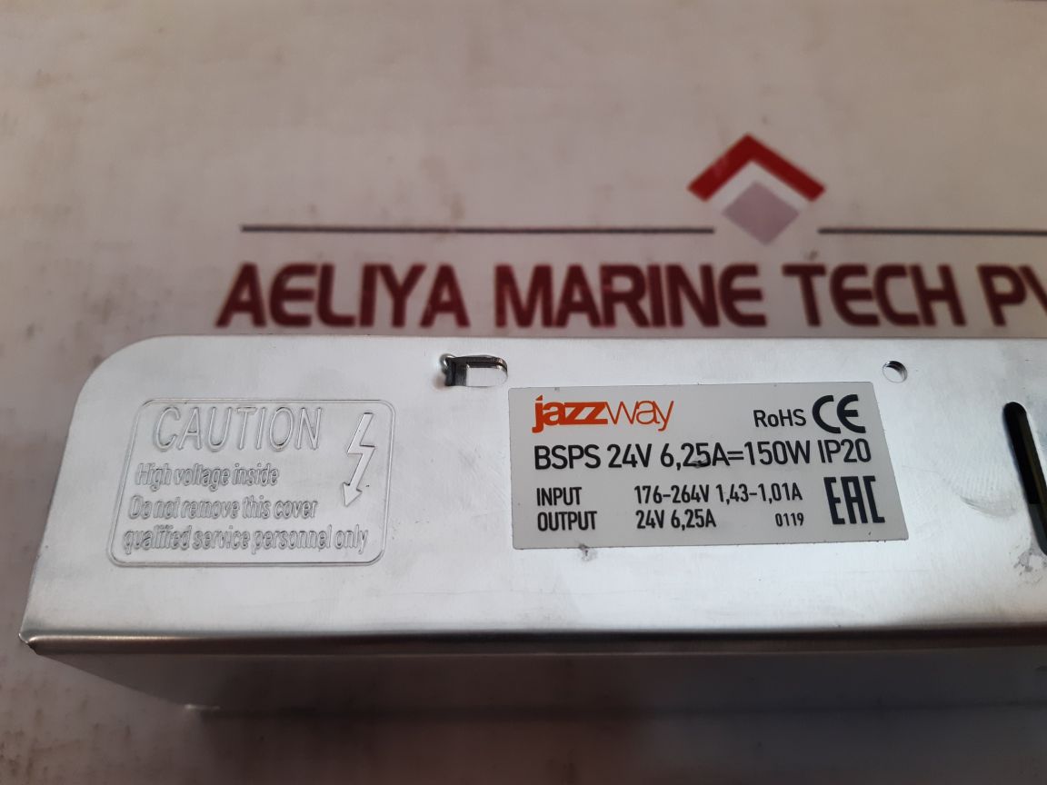 Jazzway Bsps 24V 6,25A=150W Ip20