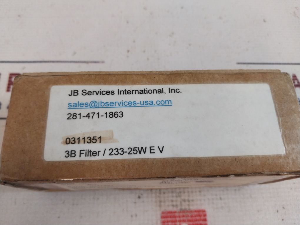 Jb Services 281-471-1863 Air Filter Wire Mesh Element