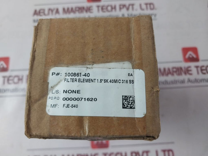 Jb Services Fje-5-40 Filter Element 100861-40