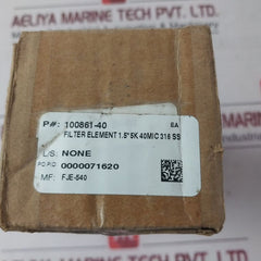 Jb Services Fje-5-40 Filter Element 100861-40