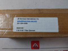 Jb Services Fje-5-60 Filter Element 10086140