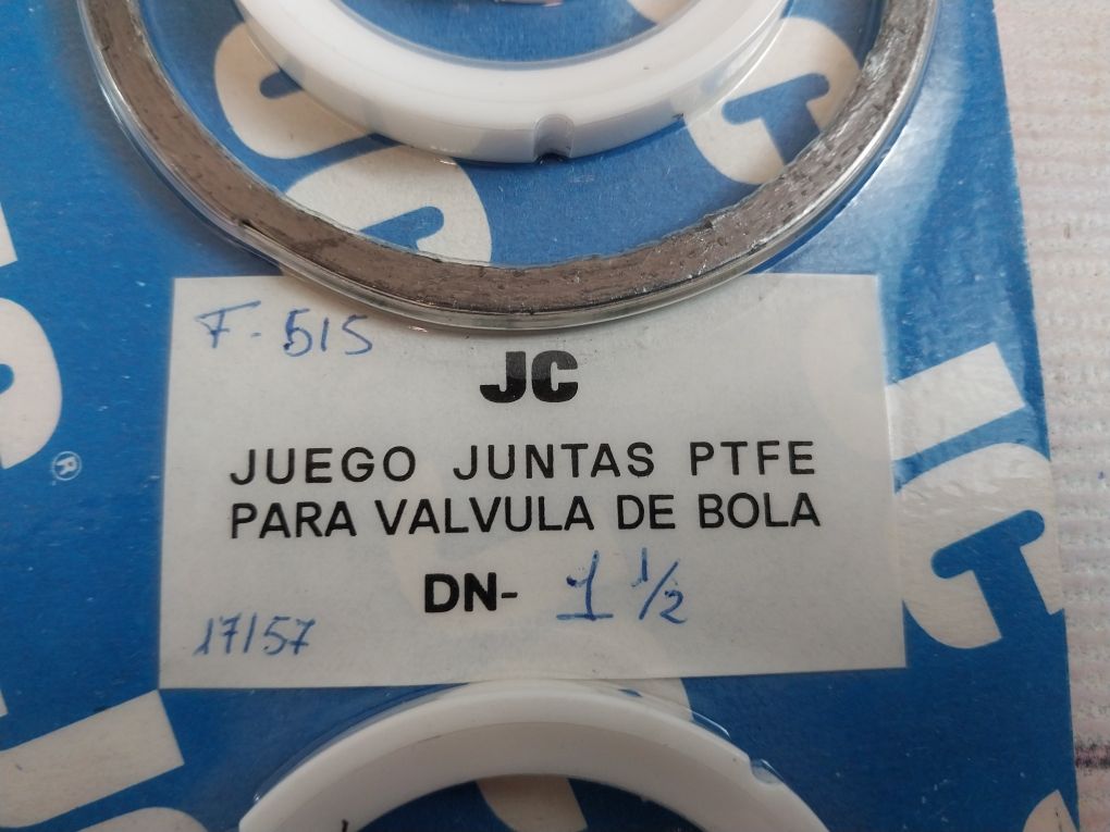 Jc 1-1/2” Ball Valve Repair Kit