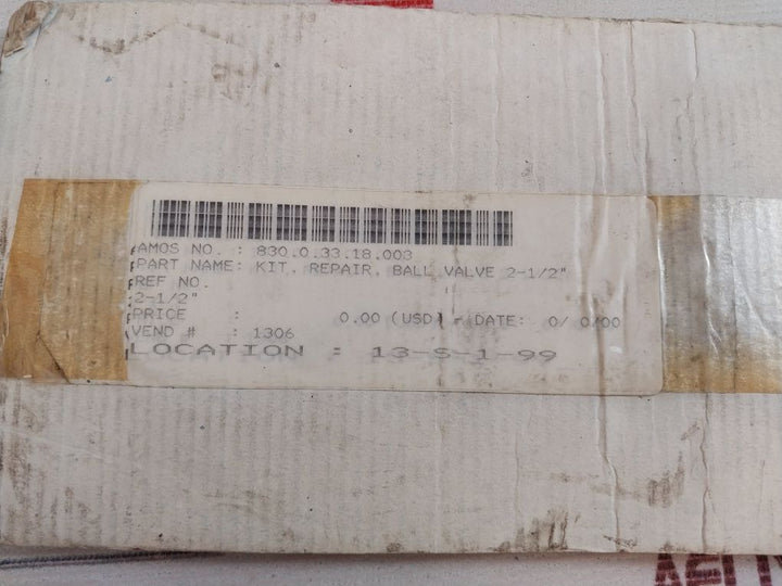 Jc 2-1/2’’ Repair Kit For Ball Valve