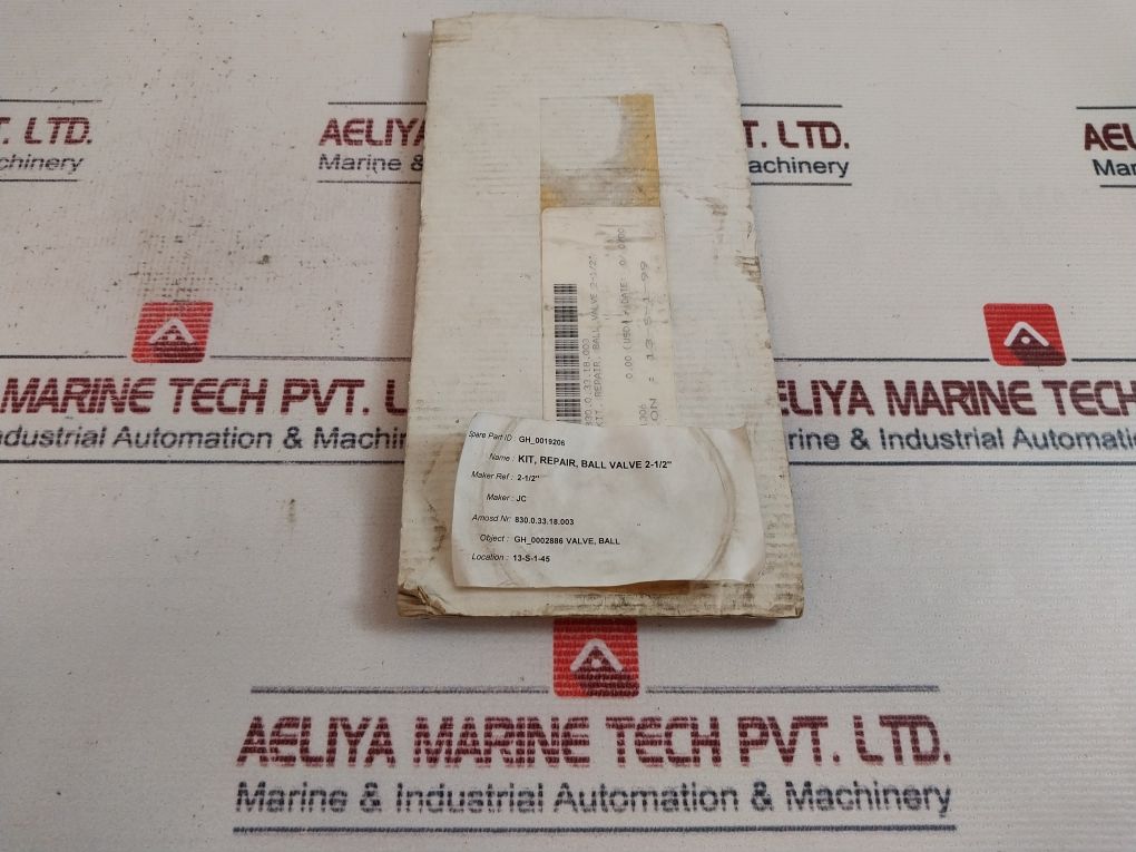 Jc 2-1/2’’ Repair Kit For Ball Valve