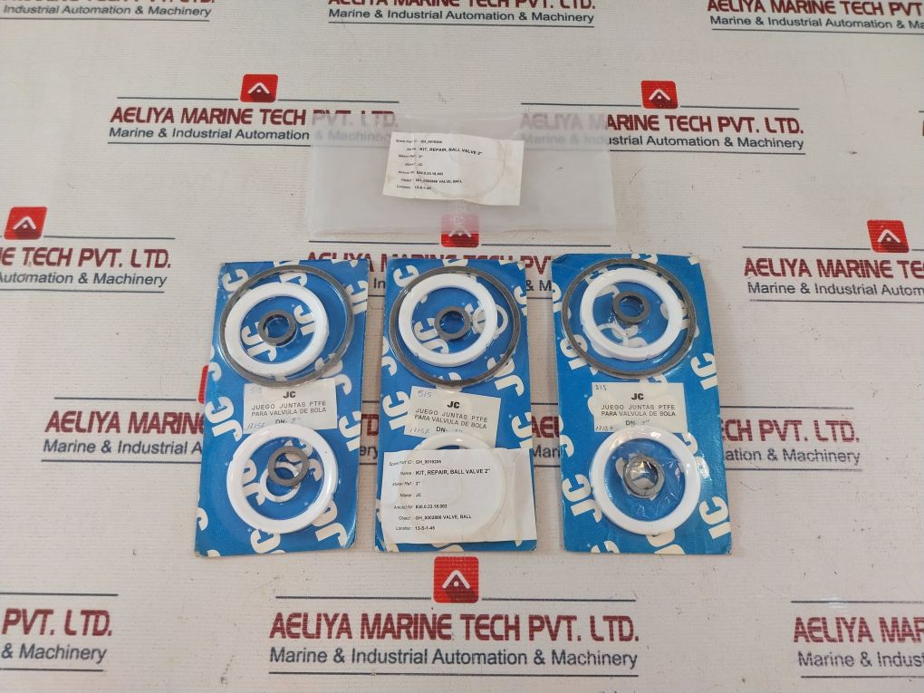 Jc Dn-2” Ball Valve Repair Kit