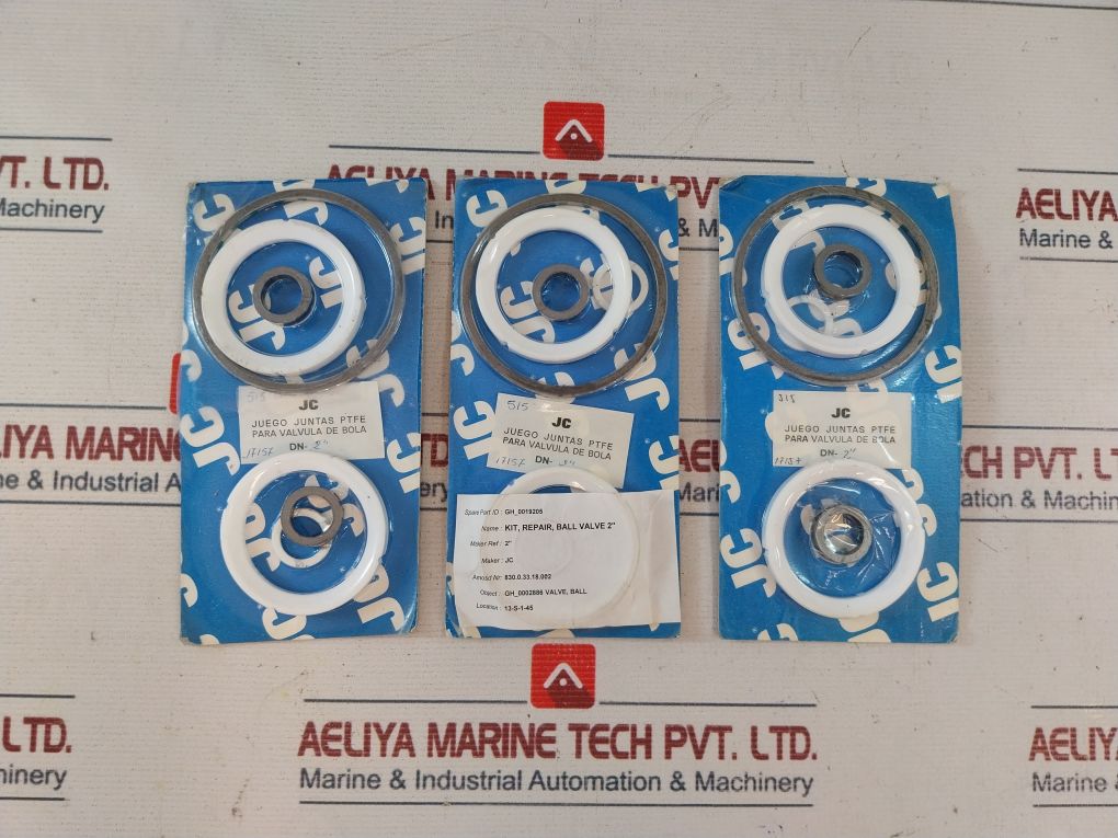 Jc Dn-2” Ball Valve Repair Kit