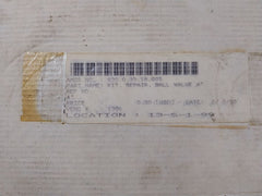 Jc Dn-4” Ball Valve Repair Kit