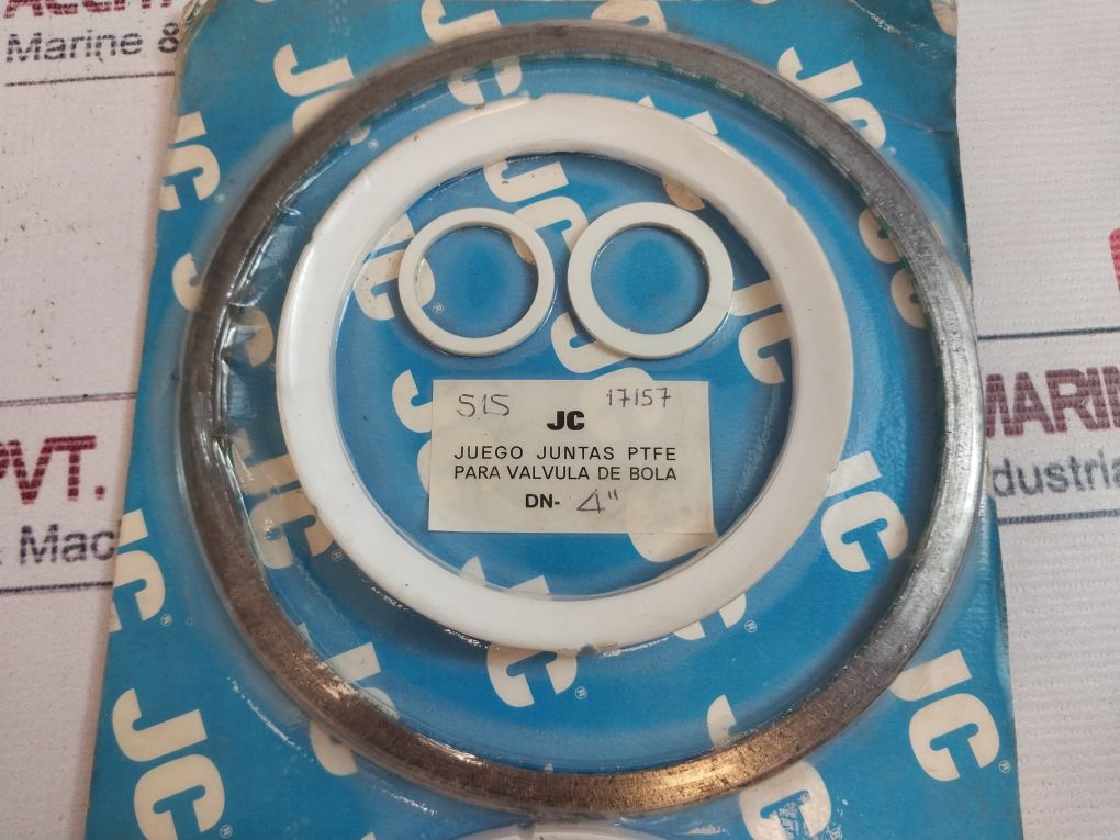 Jc Dn 4” Ball Valve Repair Kit 