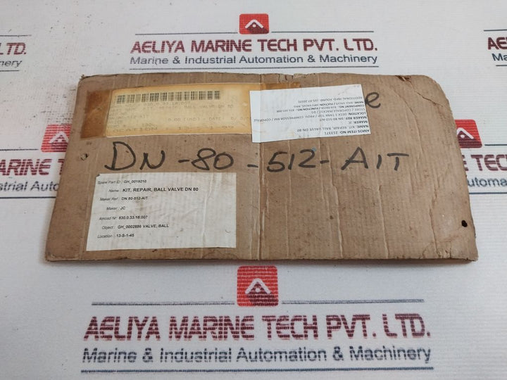 Jc Dn 80-512-ait Ball Valve Repair Kit
