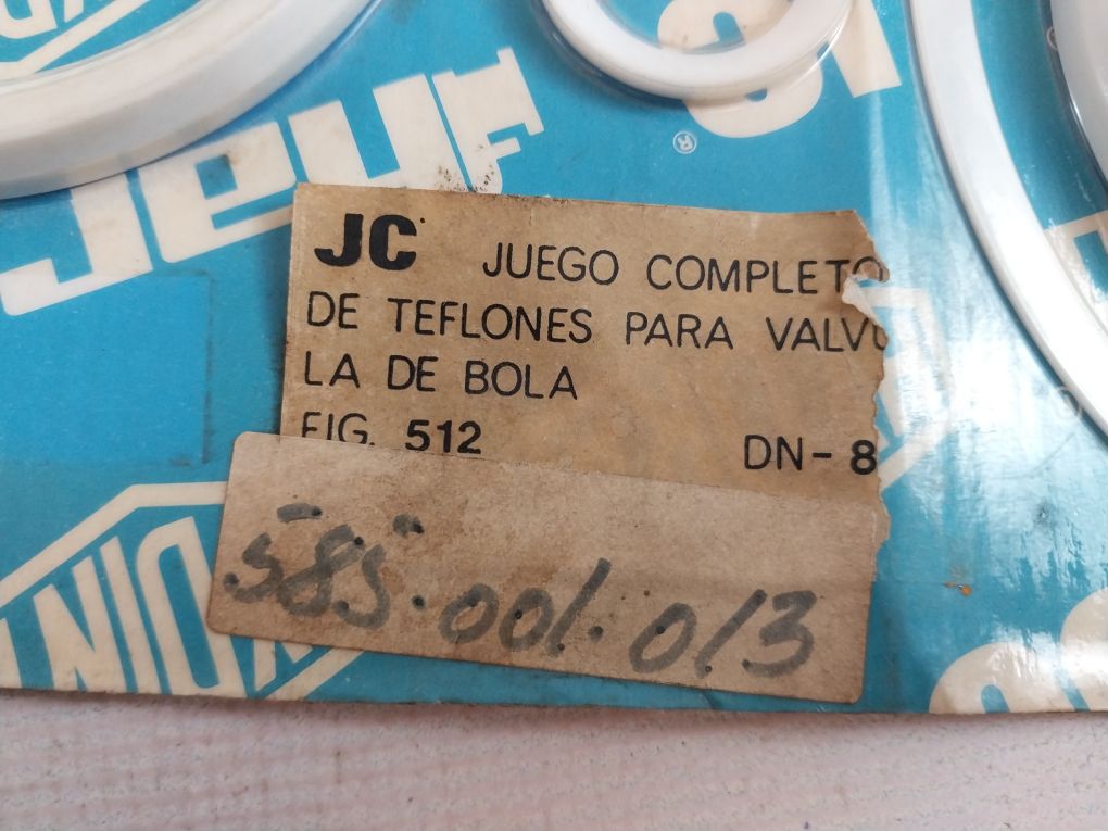 Jc Dn 80-512-ait Ball Valve Repair Kit