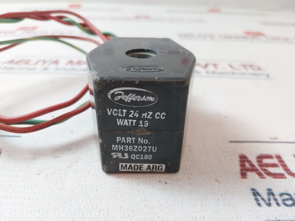 Jefferson Mh36Z027U Solenoid Valve Coil