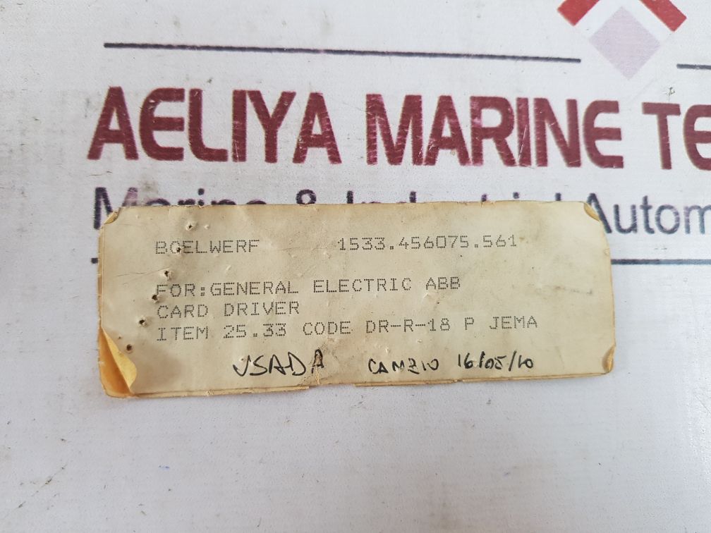 Jema Dr-r-18P Pcb Card 25.33