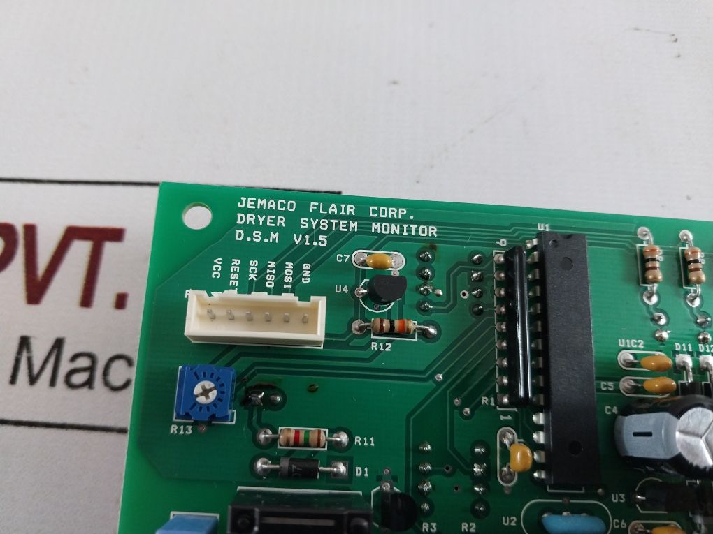Jemaco Flair D.S.M V1.5 Flair Dryer System Monitor