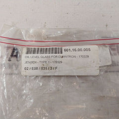 Jensen 170329 Oil Level Glass For Lubritron