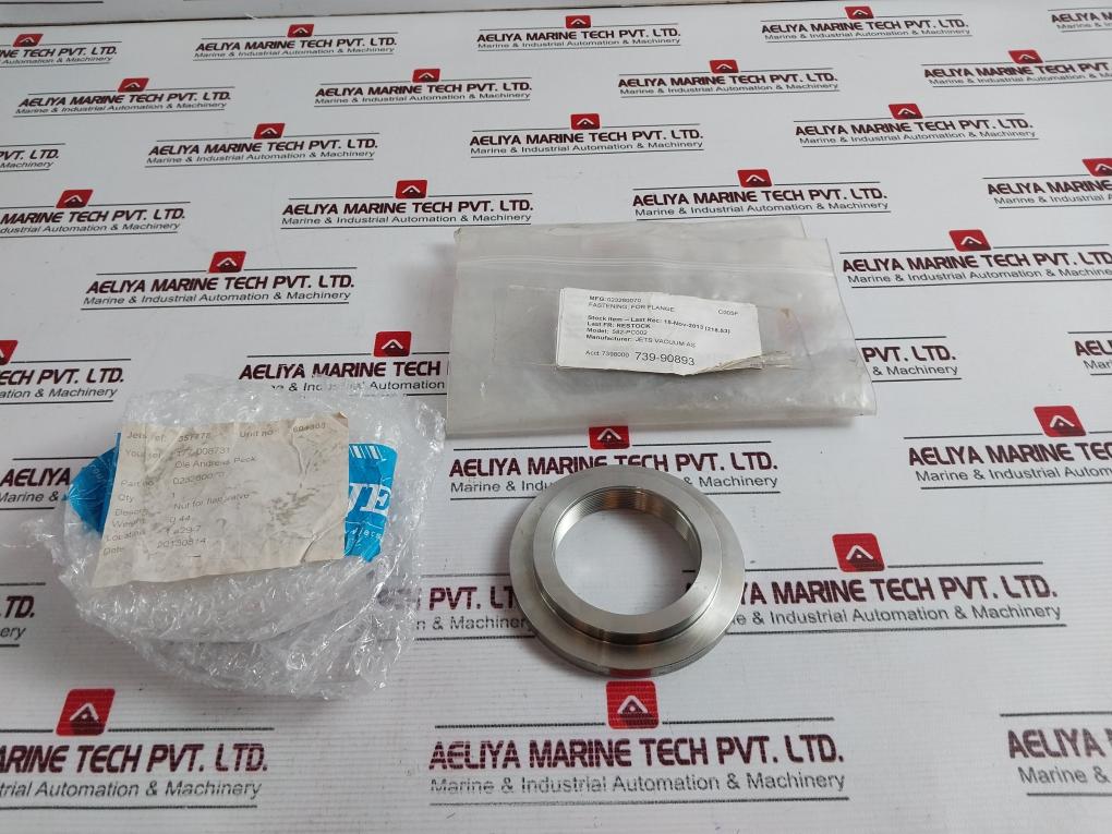 Jets Vacuum 023280070 Nut For Flap Valve 582-pc002