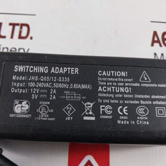 Jhs-q05/12-s335 Switching Adapter