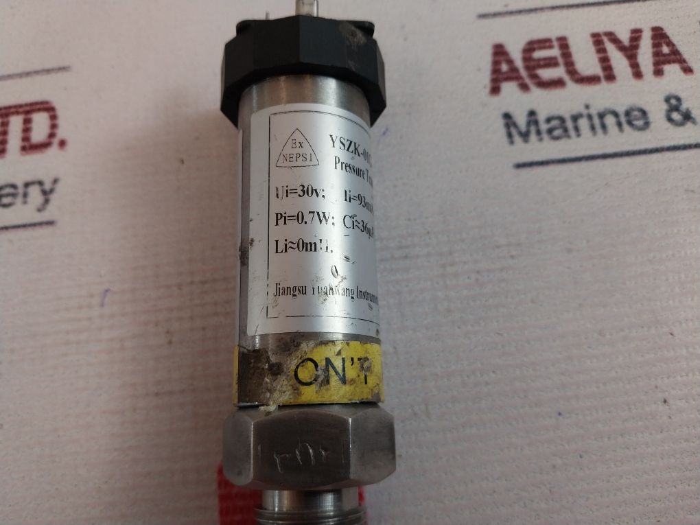 Jiangsu Yuanwang Yszk-02G-c-e Pressure Transmitter 93Ma