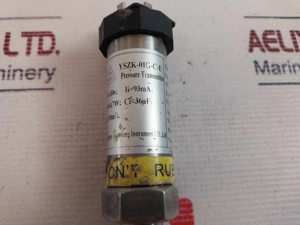 Jiangsu Yuanwang Yszk-02G-c-e Pressure Transmitter 93Ma