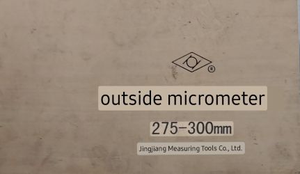 Jingjiang 275-300Mm 0.01Mm Outside Micrometer Set
