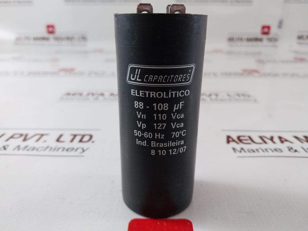 Jl Capacitores 88-108 µF Motor Start Capacitor