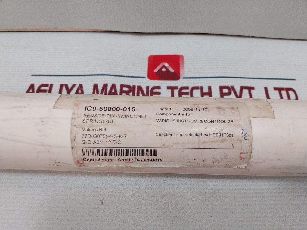 Jm Pvc1120 Sensor Pin (W/Inconel Spring) Rdf 