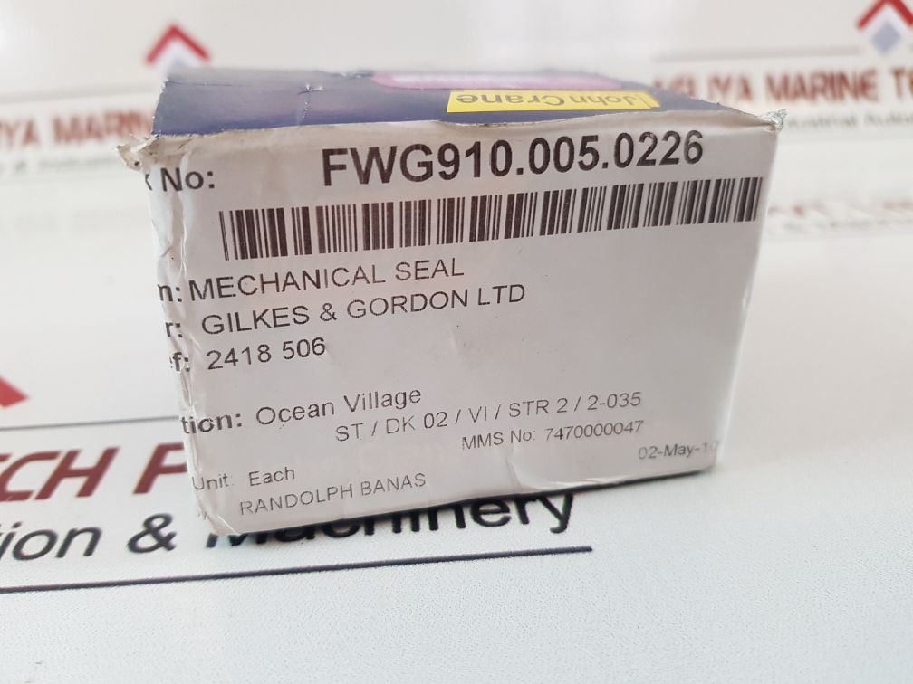 John Crane Ept-222-115 Mechanical Seal