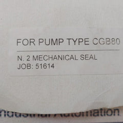 John Crane T2/Br3C1/N Mechanical Seal-35 Mm Set
