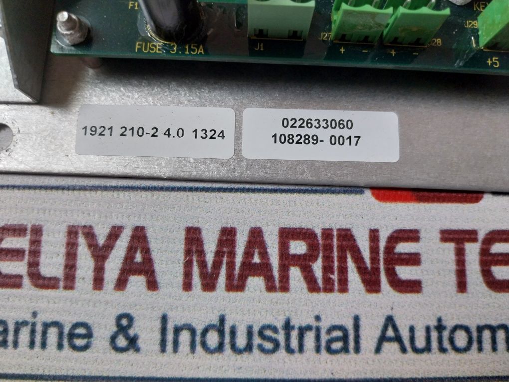 Johnson Controls 022633060 Compressor Control Unit 1921 210-2 4.0, 108289-0017