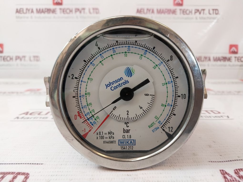 Johnson Controls 1541-212 Pressure Gauge