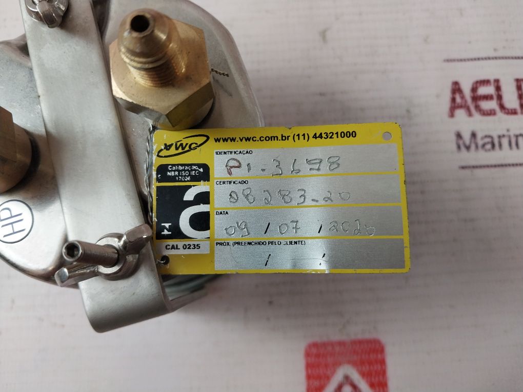 Johnson Controls 1541-212 Pressure Gauge