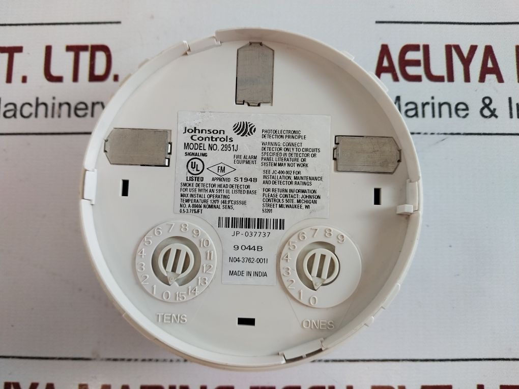 Johnson Controls 2951J Smoke Detector Head