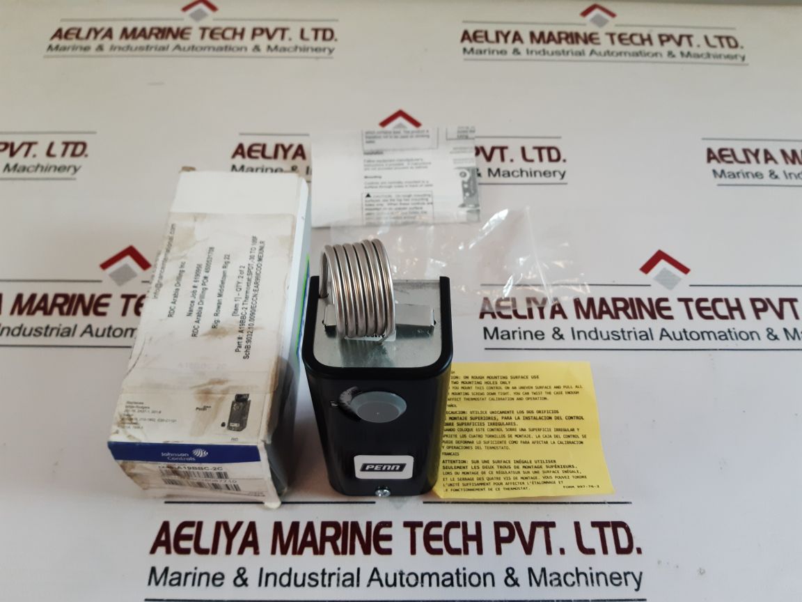 Johnson Controls A19Bbc-2 Temperature Controls -30100°F