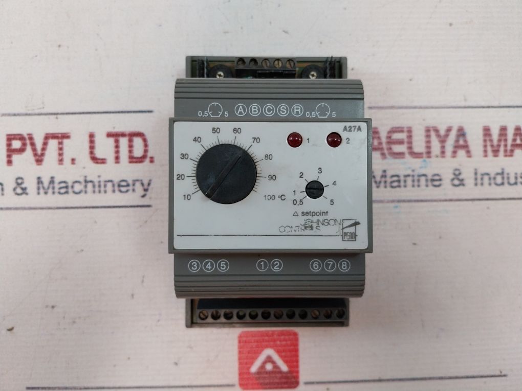 Johnson Controls A27A2N22 Temperature Controller 10-100°C