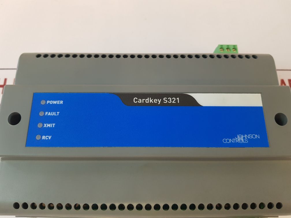 Johnson Controls Cardkey S321-din Intelligent Two Door Controller 27-4954-7