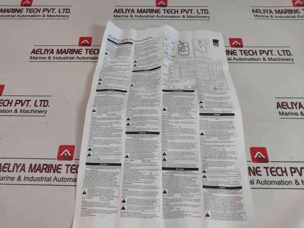 Johnson Controls F61Tb-9100 Liquid Flow Switch 1553.427