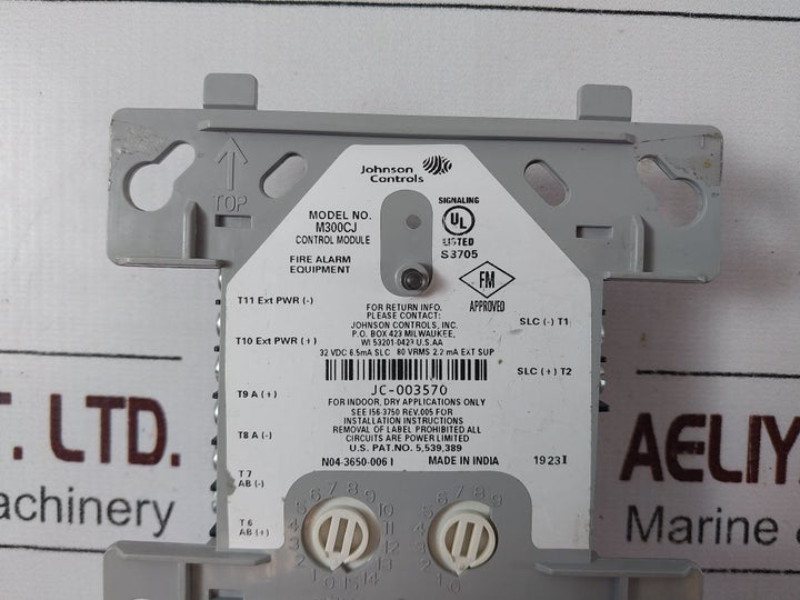 Johnson Controls M300Cj Control Module